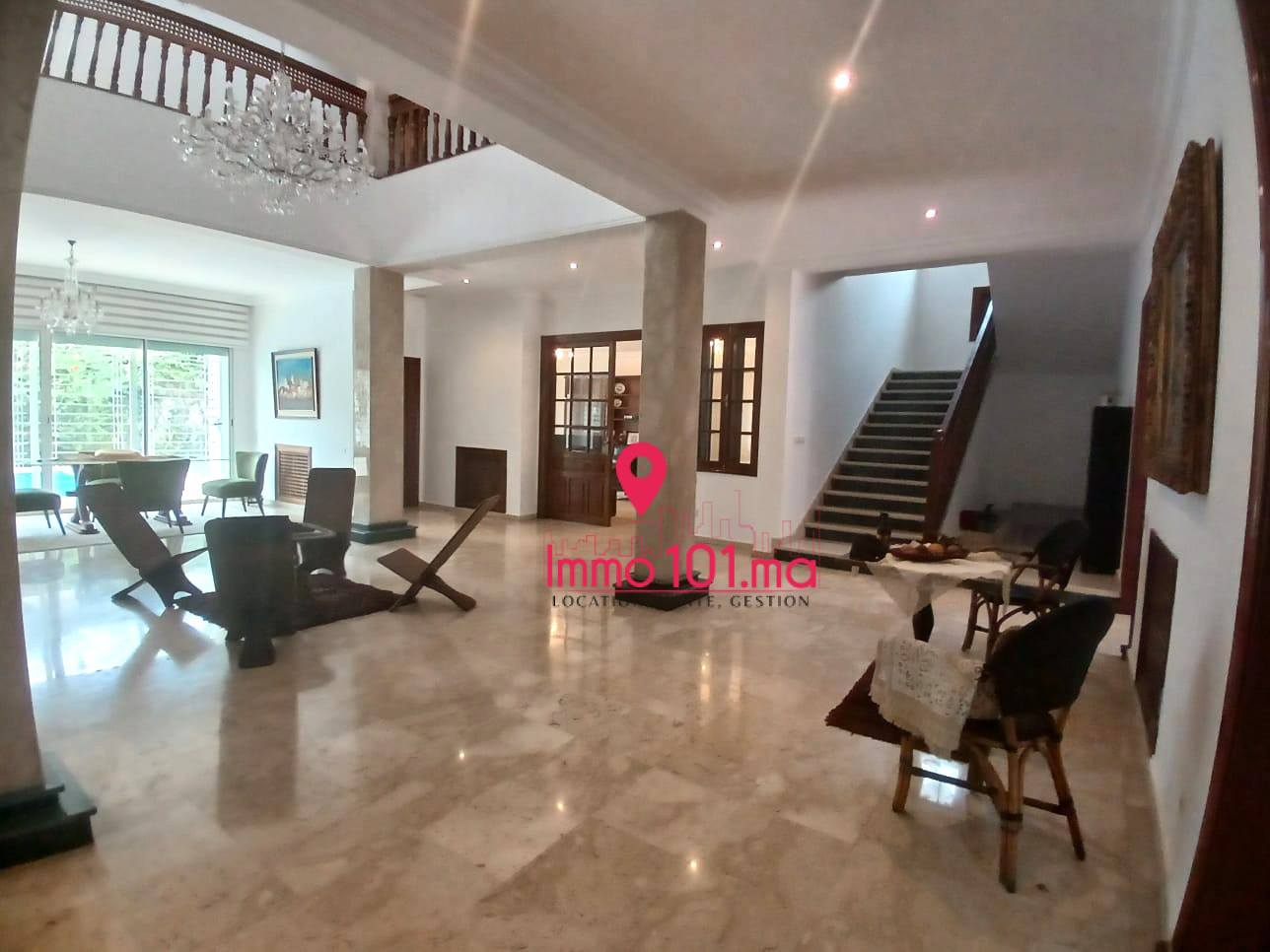 Location villa vide à Souissi AYLVV2403